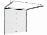 Секционные гаражные ворота RSD02LUX с торсионными пружинами из алюминиевых панелей (3000*1800)
